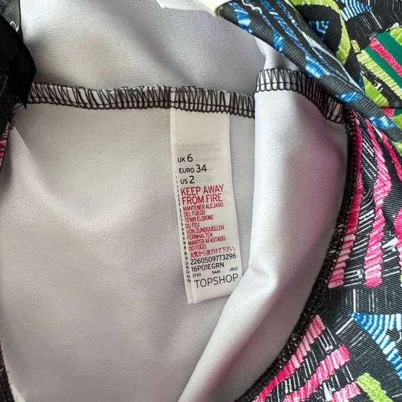 TOPSHOP Nordstorm leggings athletic athleisure work out Sz 2 NEW - Picture 8 of 9